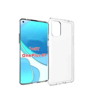 OnePlus 8T TPU Back Case Siliconen Transparant OnePlus 8T TPU Back Case Siliconen Transparant