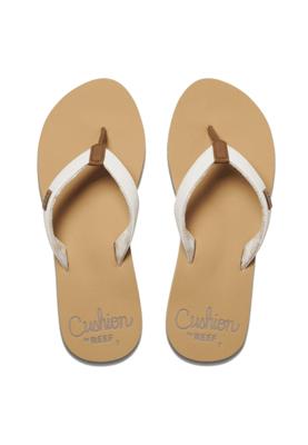 Reef Slippers Cushion Sands RF0A3YOWCLD Wit / Bruin-41 maat 41 Reef Slippers Cushion Sands RF0A3YOWCLD Wit / Bruin-41 maat 41
