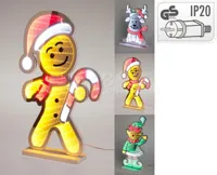 Kerstverlichting Infinity Light Kerstfiguur Assorti 1st - thumbnail
