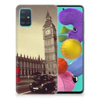 Samsung Galaxy A51 | Silliconen Back Cover | Londen - thumbnail