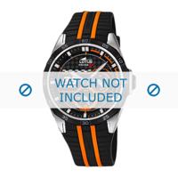 Horlogeband Lotus 18259-1 Rubber Zwart 22mm - thumbnail