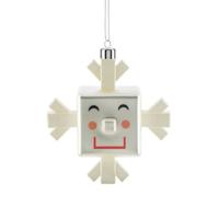 Alessi Le Palle Quadrate Snowray - thumbnail