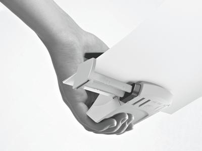 Leitz NeXXt WOW Mini perforator, 10 blad, zwart