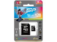Silicon Power Micro SDHC Card Elite 128GB met Adapter - thumbnail