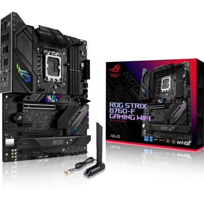 Asus ROG STRIX B760-F GAMING WIFI Moederbord Socket Intel LGA 1700 Vormfactor ATX Moederbord chipset Intel® B760