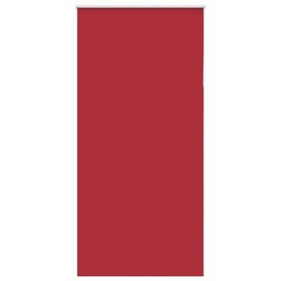 VidaXL Rolgordijn 100x210 cm stofbreedte 95,7 cm verduisterend rood
