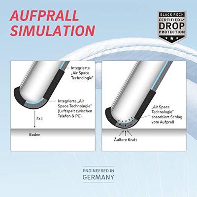 Black Rock Cover Air Robust Voor Apple IPhone 13 Pro Transparant Black Rock Cover Air Robust Voor Apple IPhone 13 Pro Transparant