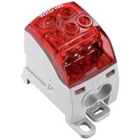 Weidmüller 2725310000 Verdeelblok Schroeven Rood 1 stuk(s) - thumbnail