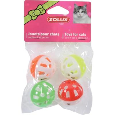 ZOLUX KATTENSPEELGOED BAL MET BEL ASSORTI