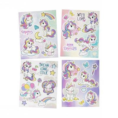 Raamstickers Eenhoorn, 16x21cm