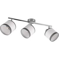 LED Plafondlamp Chroom - 3-lichts E14 Fitting - Modern Design - thumbnail