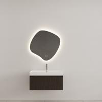 Badkamermeubel Gliss Design Timotheus 60 cm Charcoal (Keuze Wastafel) - thumbnail