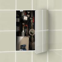 Inspectiedeuren Sapho Zarz 40x40 cm Onder Tegels Klikopening Gegalvaniseerd Staal - thumbnail