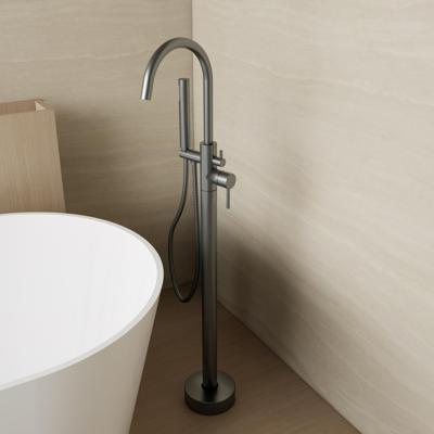 Vrijstaande Badkraan BWS Colorato 1 Hendel 111 Cm Gunmetal