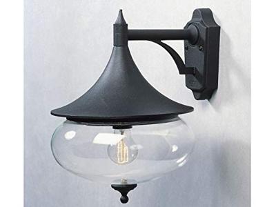 KonstSmide WandlampLibra klassiek 40cm mat zwart - 581-750