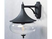 KonstSmide WandlampLibra klassiek 40cm mat zwart - 581-750 - thumbnail