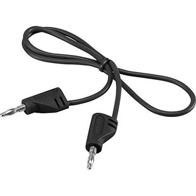VOLTCRAFT MSB-200 Meetsnoer Banaanstekker 2 mm Banaanstekker 2 mm 30.00 cm Zwart 1 stuk(s)