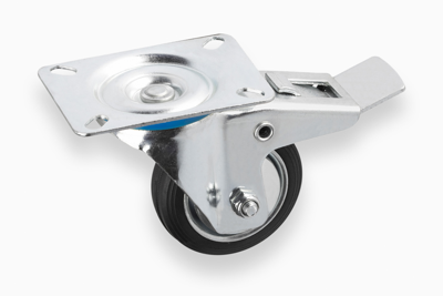 Metafranc Zwenkwiel Rubber 160Mm Vastz. W - WU0800920