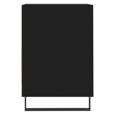 Tv-meubel 100x35x55 cm bewerkt hout zwart