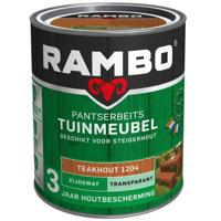 Rambo Pantserbeits Tuinmeubel Zijdemat Transparant - 750 ml Teakhout - thumbnail