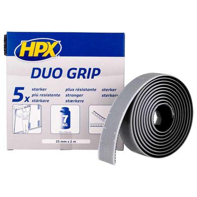 HPX Duo grip klikband | Zwart | 25mm x 2m - DG2502 DG2502