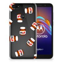 Motorola Moto E6 Play Siliconen Case Nut Jar - thumbnail