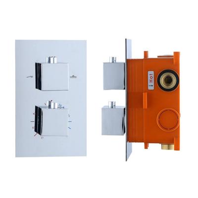 Best Design Inbouw Thermostaat Piazza met Inbouw box 2 weg 1/2 Chroom