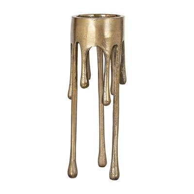 Richmond Kandelaar 'Lorin' 36cm hoog, kleur Brushed Gold Richmond Kandelaar 'Lorin' 36cm hoog, kleur Brushed Gold