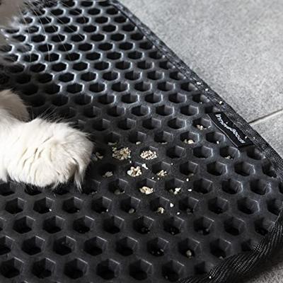 InnovaGoods® Kattenbakmat Clikatt, vangt kattenbakvullingresten op, met functie van een kattenbakmat, compact ontwerp en gemakkelijk schoon te maken, ideaal voor thuis.