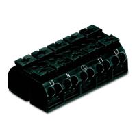 WAGO 862-2525 Apparaataansluitklem Veerklem Zwart 200 stuk(s) - thumbnail