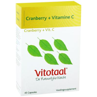 Vitotaal Cranberry + C 45 Capsules Vitotaal Cranberry + C 45 Capsules