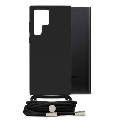 Mobilize Lanyard Gelly Case for Samsung Galaxy S22 Ultra 5G Black