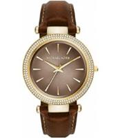 Horlogeband Michael Kors MK2382 Leder Bruin 18mm - thumbnail