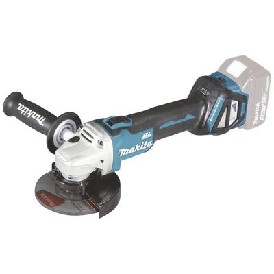 Makita Akku-Winkelschleifer DGA511Z 18V Ø125mm solo, ohne Akku+Ladegerät, mit Zubehör DGA511Z Haakse accuslijper 125 mm Zonder accu 18 V