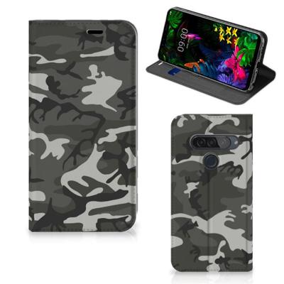 LG G8s Thinq | Hoesje met Magneet | Army Light LG G8s Thinq | Hoesje met Magneet | Army Light