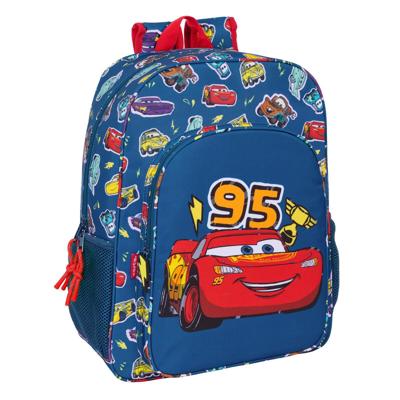 Schoolrugzak Cars Racing Marineblauw 33 x 42 x 14 cm