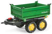 Rolly Toys 122004 RollyMega Trailer John Deere Groen - thumbnail