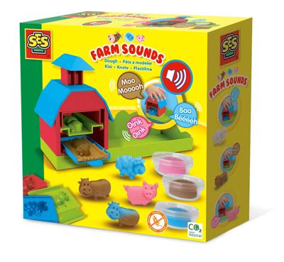 Ses klei - boerderij geluiden Ses klei - boerderij geluiden