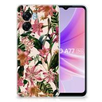 OPPO A77 | A57 5G | TPU Case | Flowers - thumbnail