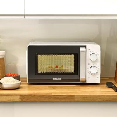 Severin MW 7885 Magnetron Wit, Zwart 700 W Timerfunctie