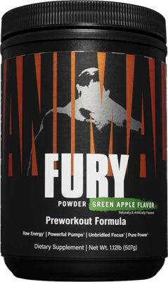 Animal Fury Green Apple (30 servings) Animal Fury Green Apple (30 servings)