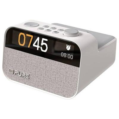 Pure Moment Charge Wekkerradio Sfeerverlichting, Draadloos opladen Katoenwit Pure Moment Charge Wekkerradio Sfeerverlichting, Draadloos opladen Katoenwit