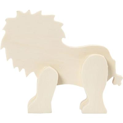 Creativ Company Houten figuur dier - leeuw