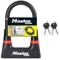 Masterlock Kabelslot, staal, 150x80xO14mm - 8278EURDPRO 8278EURDPRO - thumbnail
