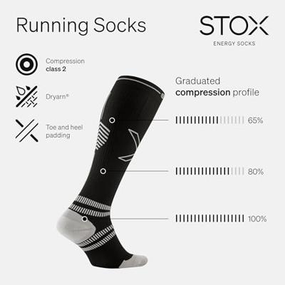 STOX Running Compressie Sokken Dames STOX Running Compressie Sokken Dames