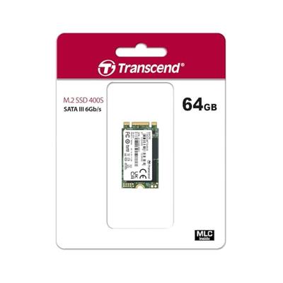 Transcend 400S SATA M.2 SSD 2242 harde schijf 64 GB M.2 SATA 6 Gb/s Transcend 400S SATA M.2 SSD 2242 harde schijf 64 GB M.2 SATA 6 Gb/s