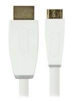 Bandridge High Speed HDMI kabel | 1 m | Wit | 1 stuks - BBM34500W10 BBM34500W10 - thumbnail