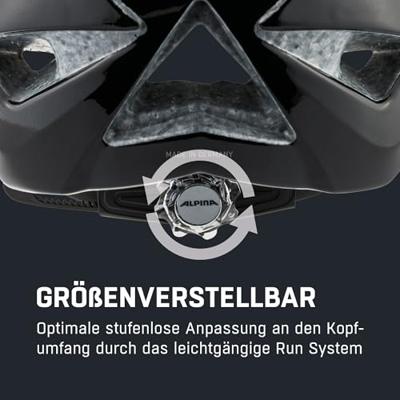 Alpina sports tour helm panoma 2.0 56-59 glans zwart/roze