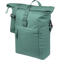 Fietsschoudertas Basil Brooklyn MIK 17L 14 x 32 x 40 cm - groen - thumbnail