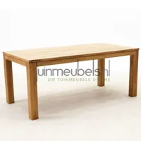 Vita tuintafel Colombo teak 180x90x76cm - thumbnail